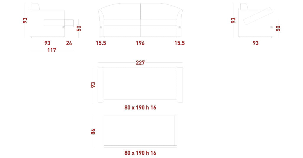 carol bäddsoffa dienne