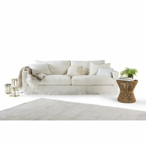 bidart bäddsoffa med linen tyg