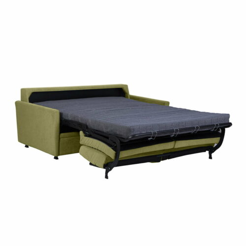 grön bäddsoffa