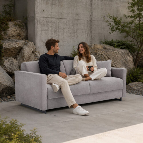 Tokyo bäddsoffa från Dienne Salotti med 17 cm tjock madrass