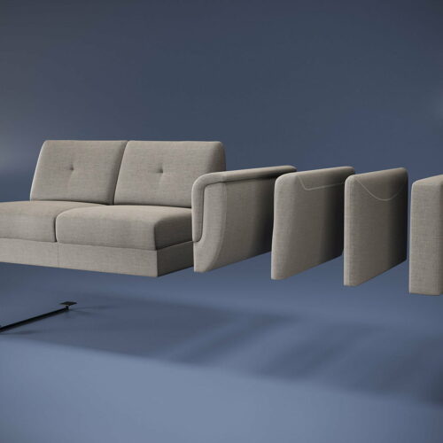 Modular plus dienne salotti