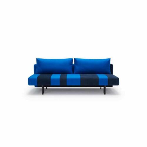 Conlix patchwork bäddsoffa i blå färg från Innovation Living