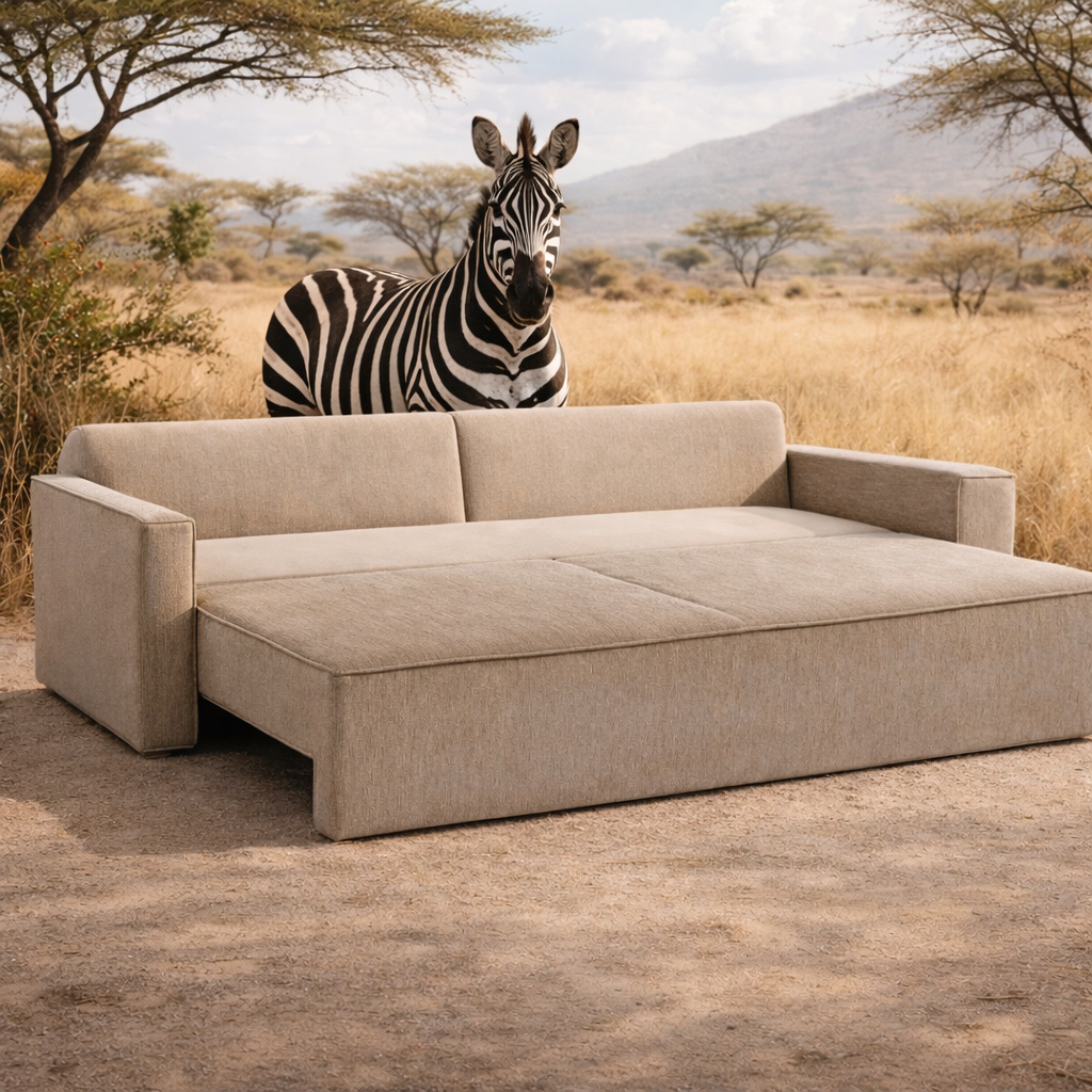 Längsbäddade bäddsoffor