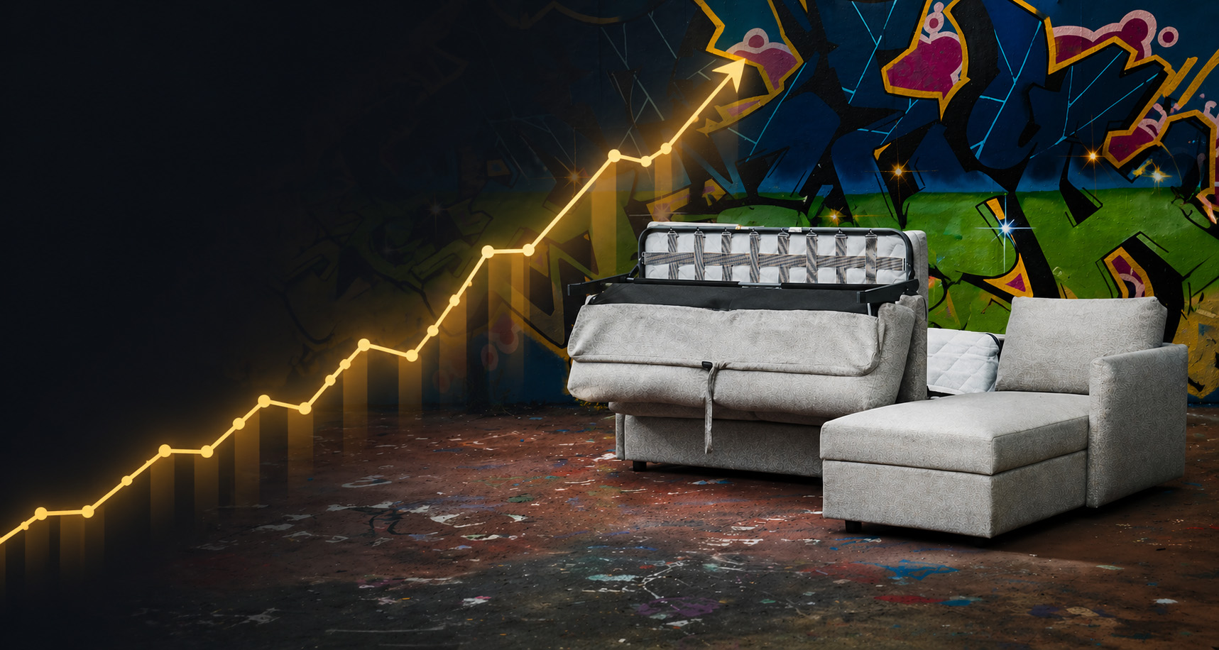 Prishöjning bäddsoffor