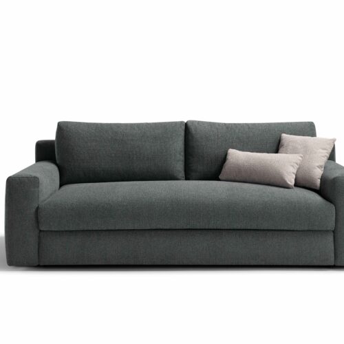 Loop bäddsoffa i grått tyg från Dienne Salotti.